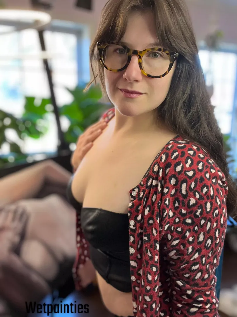 Leather and sweaters