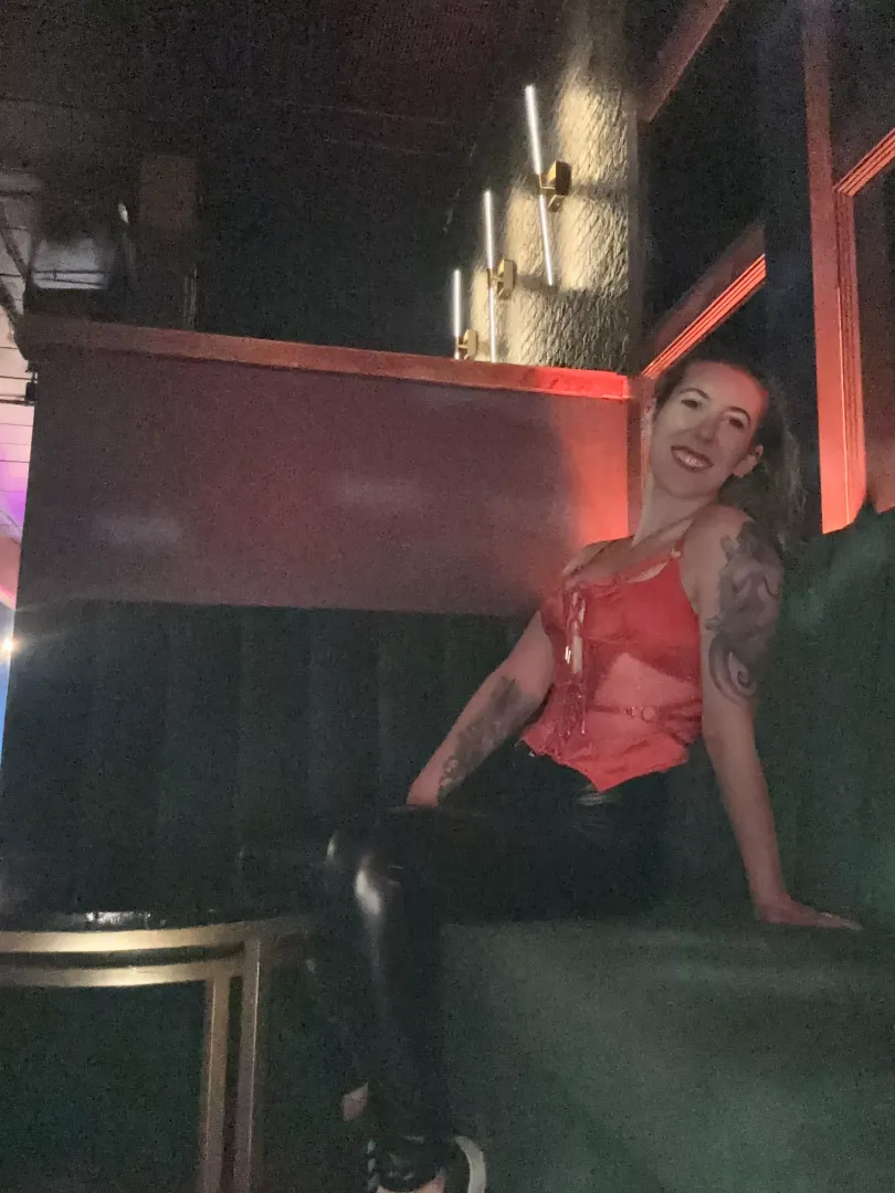 Leather at the bar