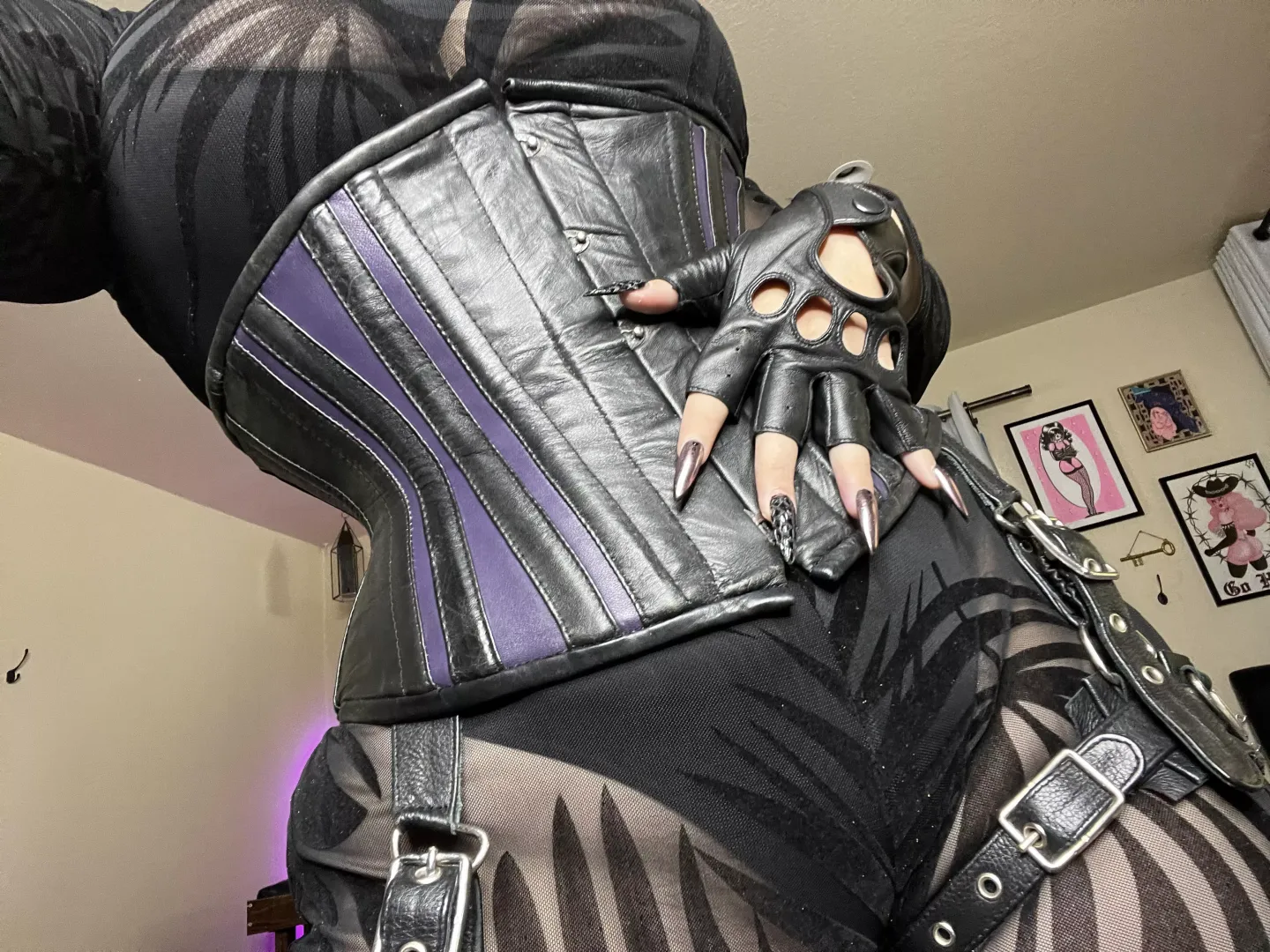 Leather over mesh makes me drool