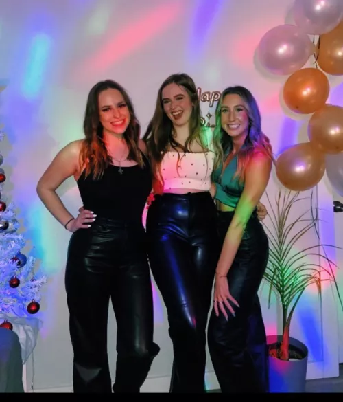 Leather pants