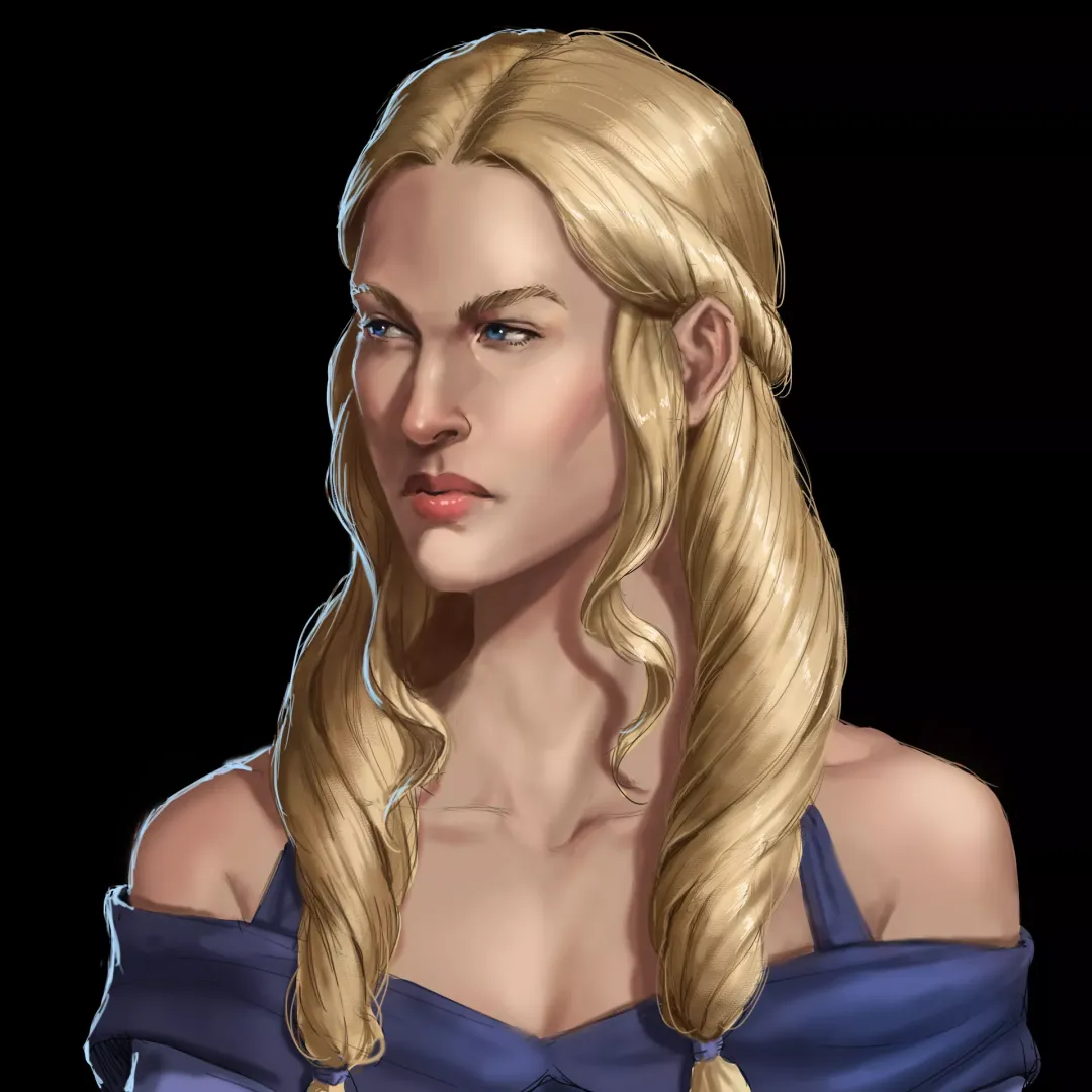 Legend of Vox Machina - Allurah Vysoren by Lukas Baumgartner