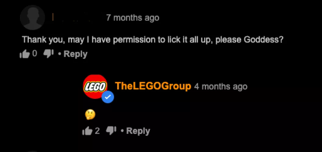 Lego is skeptic about this one