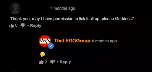 Lego is skeptic about this one