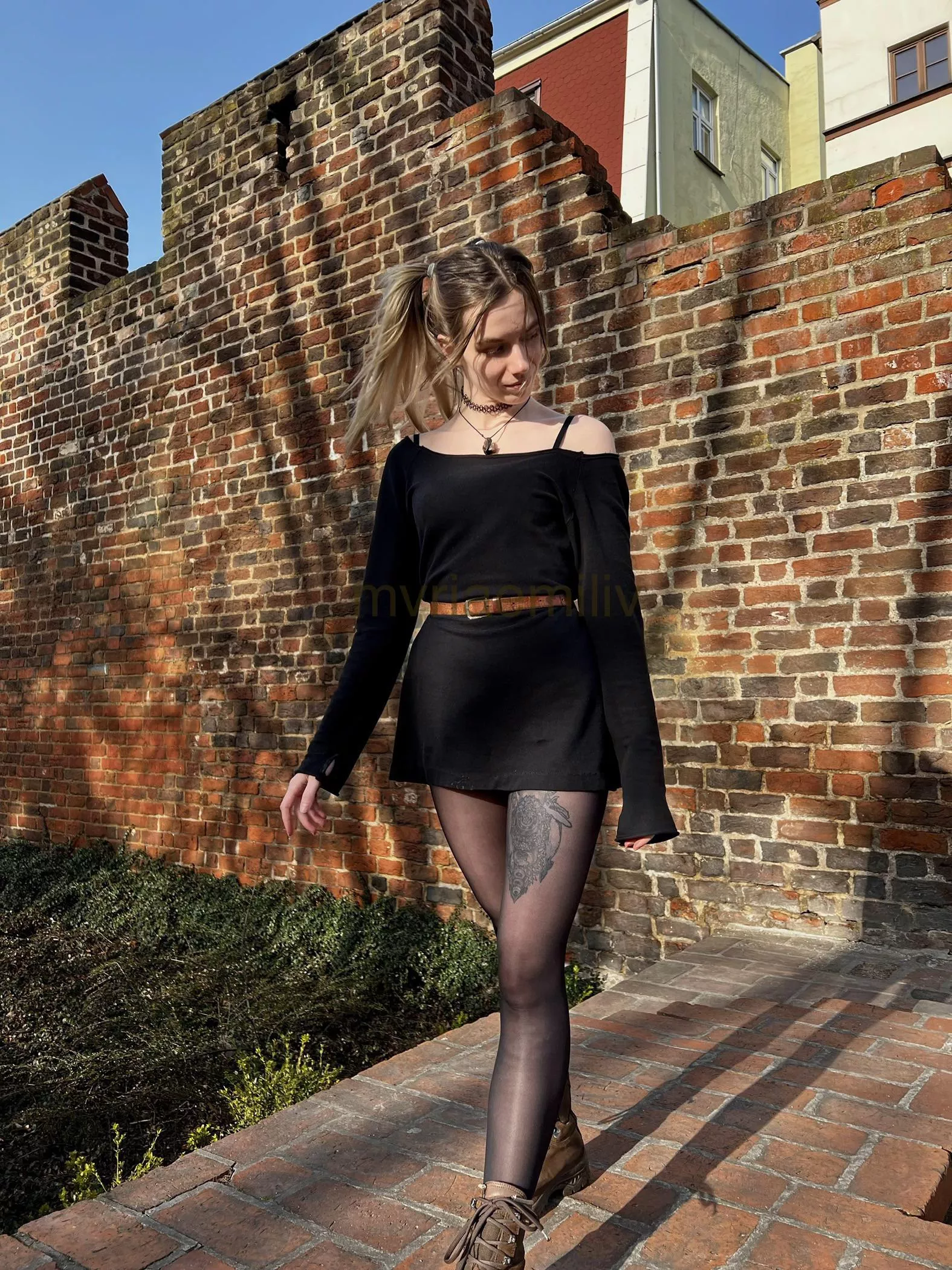 Legs in nylons