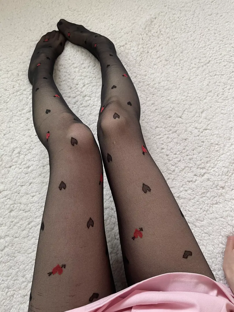 Legs in tights