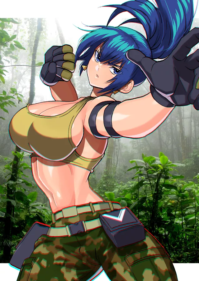 Leona ready for action!