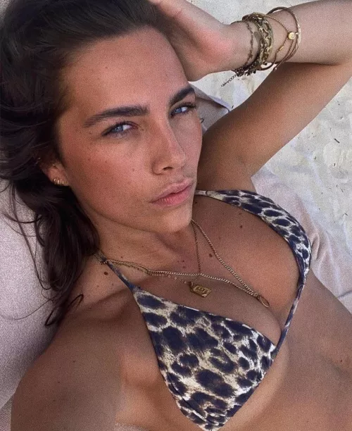 leopard print bikini