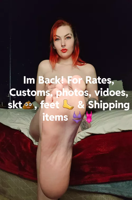 Let me [rate] [selling] YOU! You serve me. 😈[PIC][VID][SKT][Cothes][FET]friendly. Starting at $25Cahsapp perfered DM me