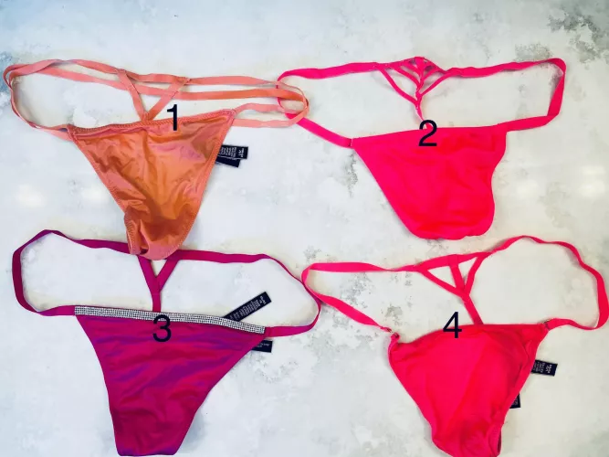 Let’s go with pink tomorrow! You pick!