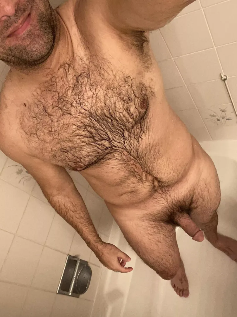 Let’s soap each other up;)