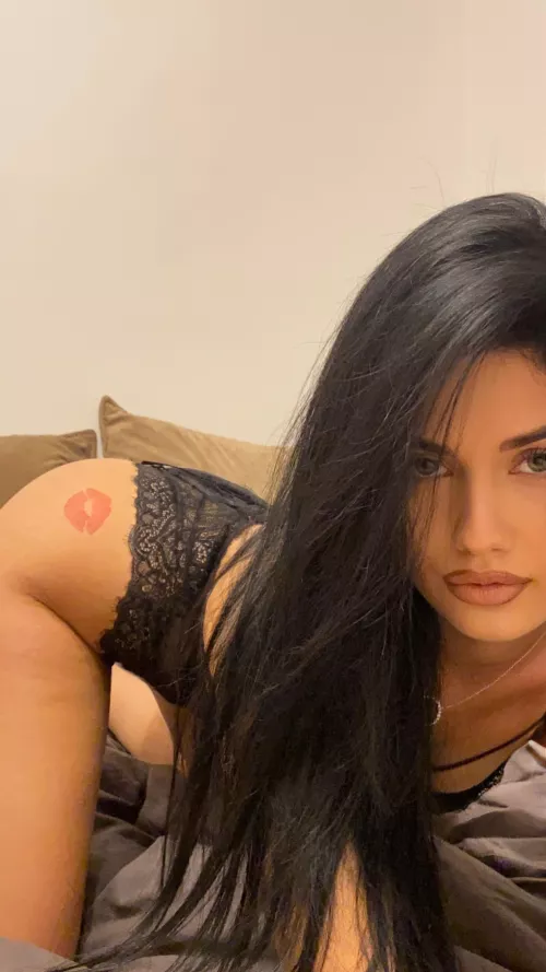 Letting my shiny pretty titties tempt you