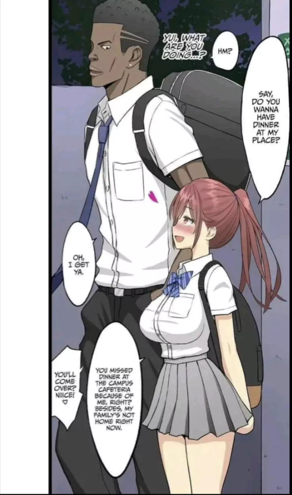 LF Color Source : Say, do you wanna have dinner at my place ?