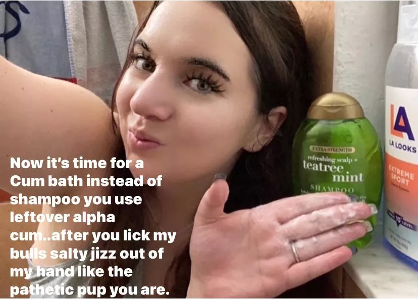 Lick it up like a stray dog, loser. And then wait and see what up up her sleeve for you 🤭🤭🤭 BIG end of the year tasks for the smallest dick, biggest cum swallowers😳☠️