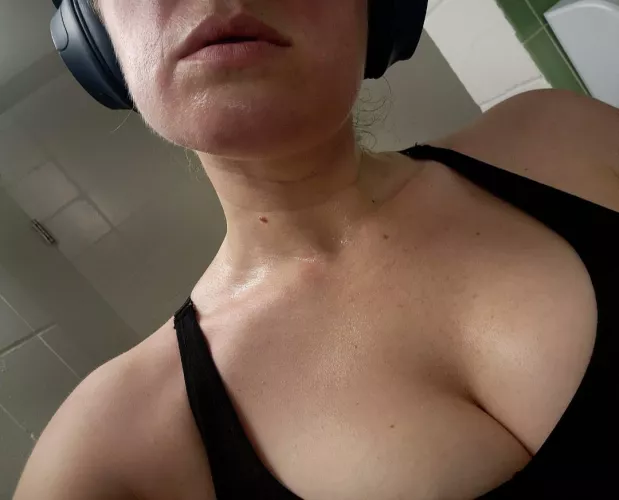 Lick it up, then kiss me. 