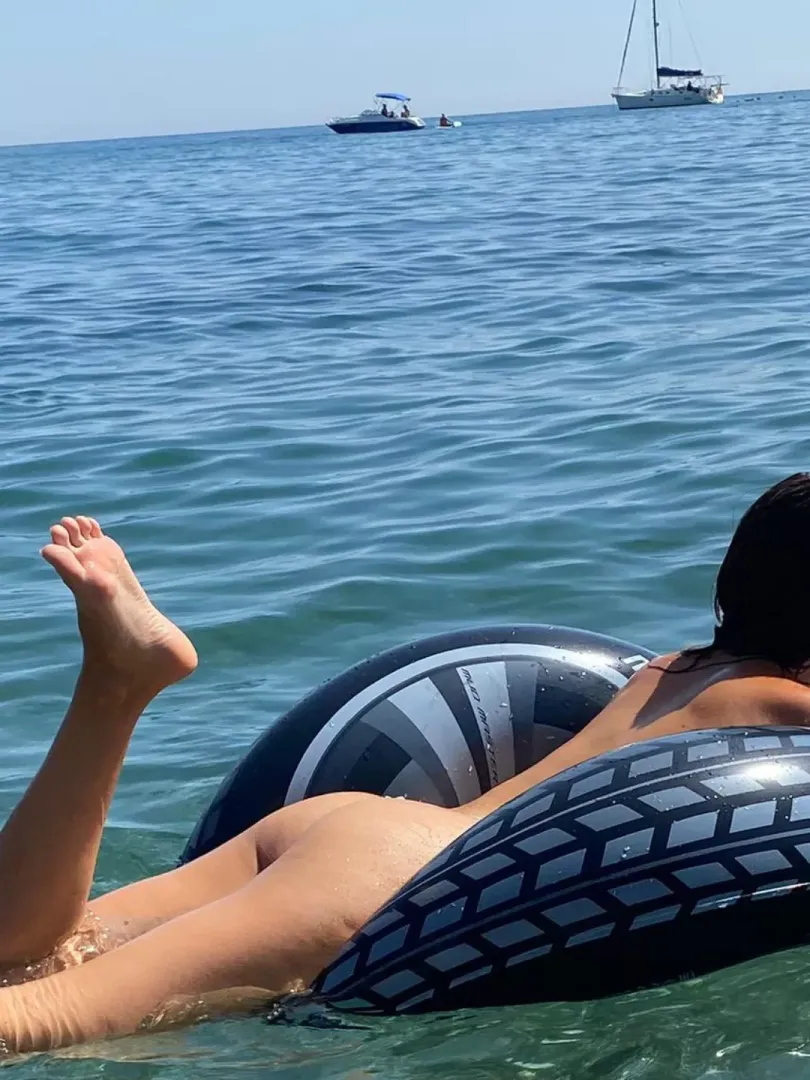 Lick my salty feet