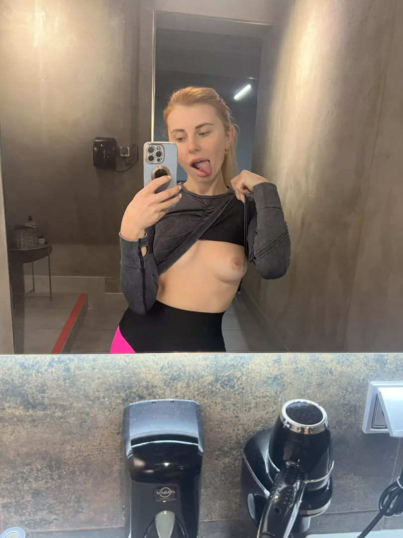 Lick the nipple