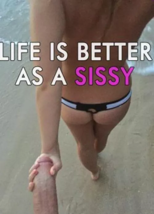 Life is so much better when you’re a sissy for cock 