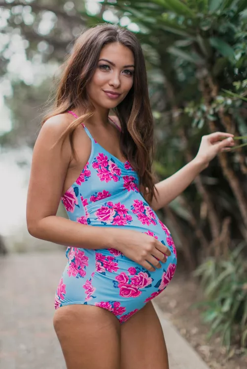 Light blue floral
