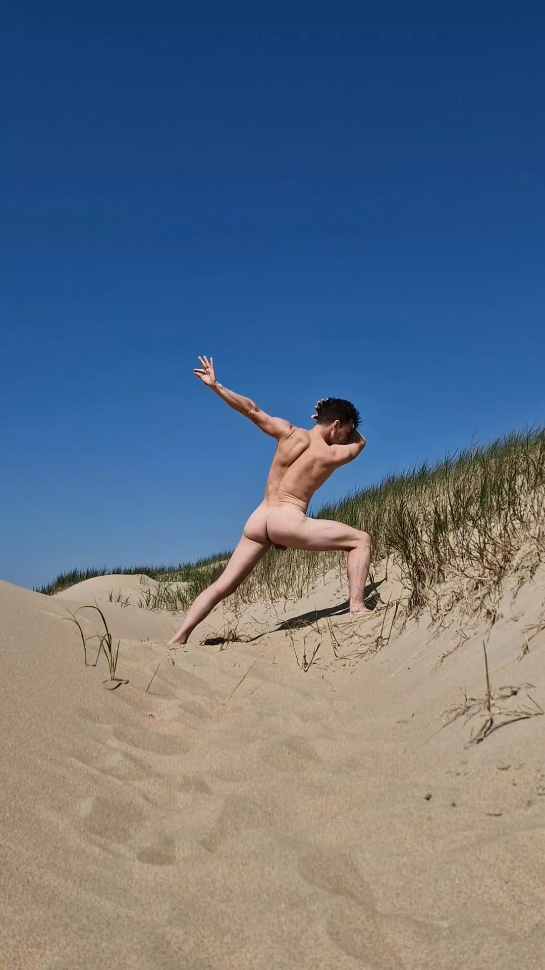 Like a statue