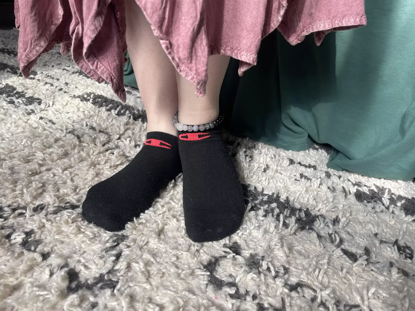 Like my new anklet?