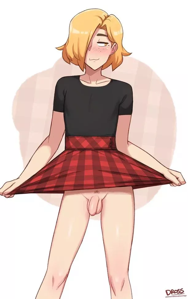 Like my skirt? Oops hehe