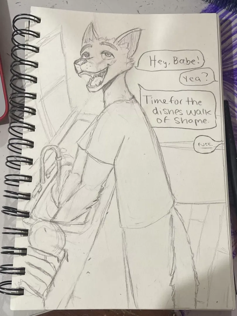 lil comic from last night