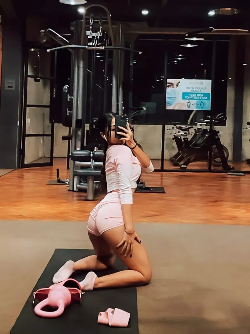 Lil cutie with a comfy booty