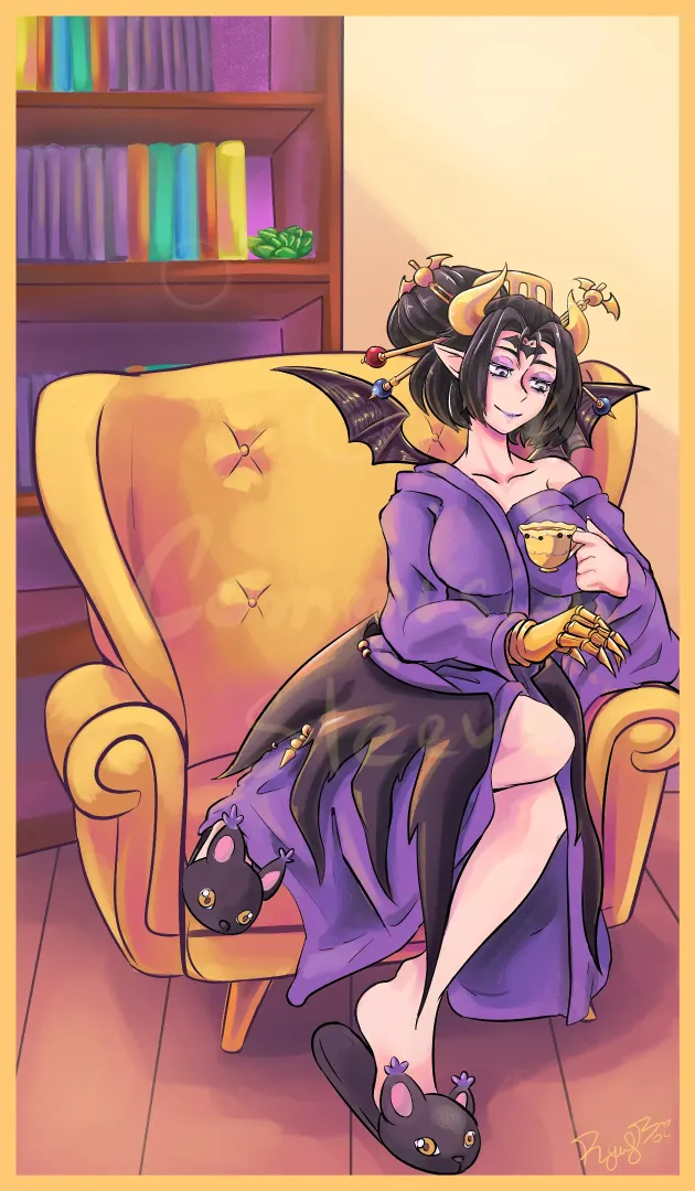  Lilithmon Tea time (RyufBoi) 