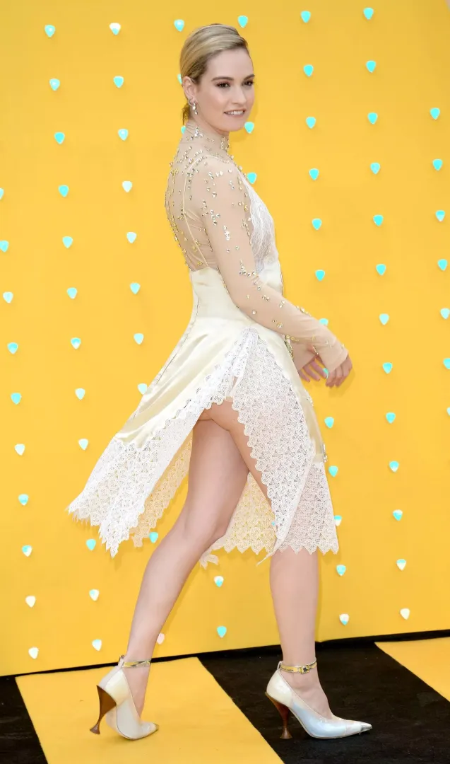 Lily James (Yesterday Premiere)