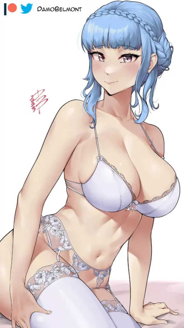 Lingerie Marianne (By @DamoBelmont) [Commission]