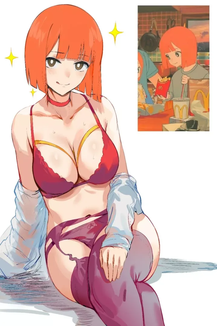 Lingerie McDonald's Mom
