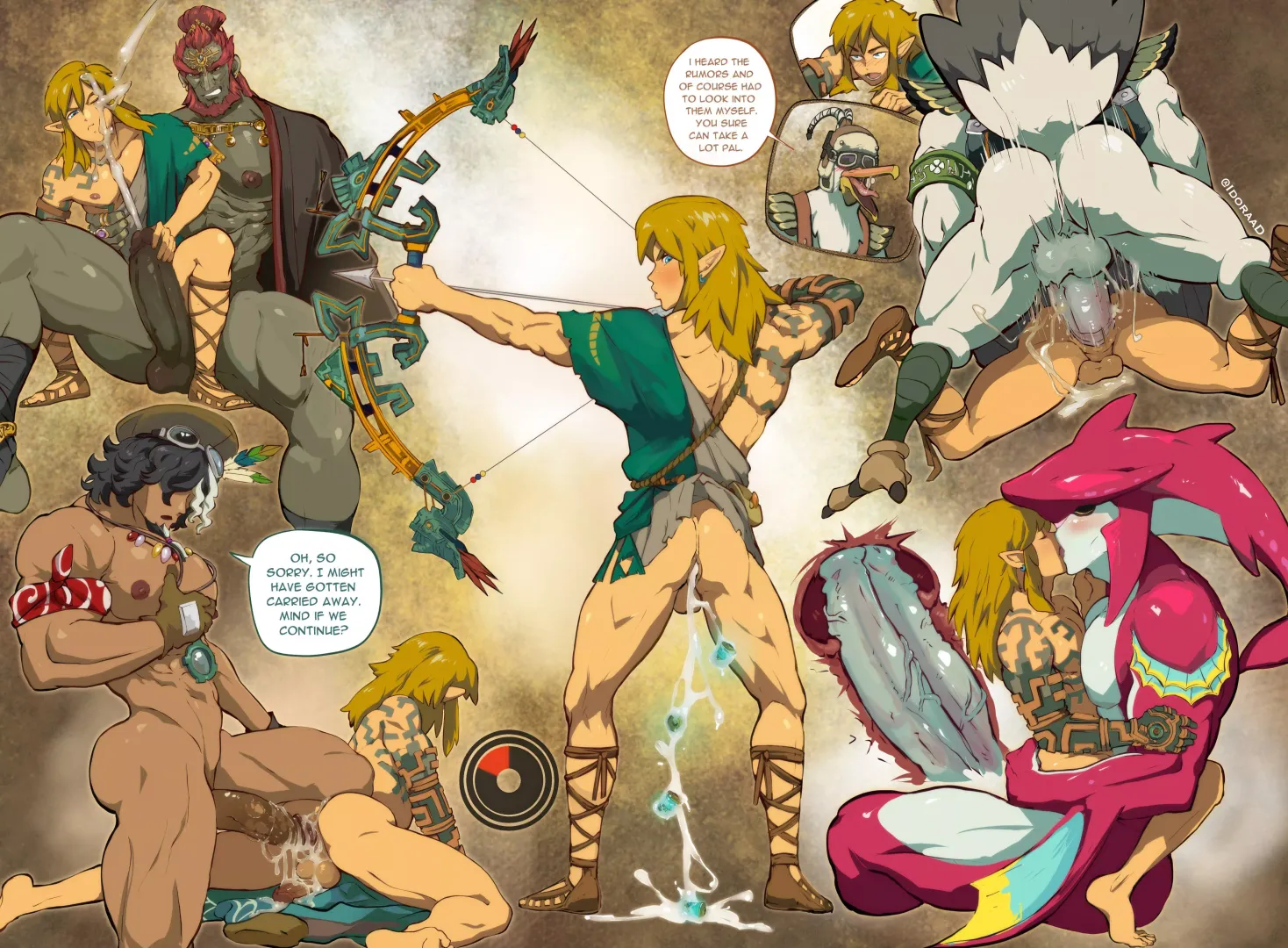 Link's new adventure has been a ride, multiple rides (By IdoraaD) 