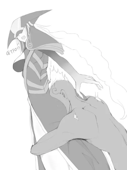 Lissandra melts because of Brand (kumiko_shiba)