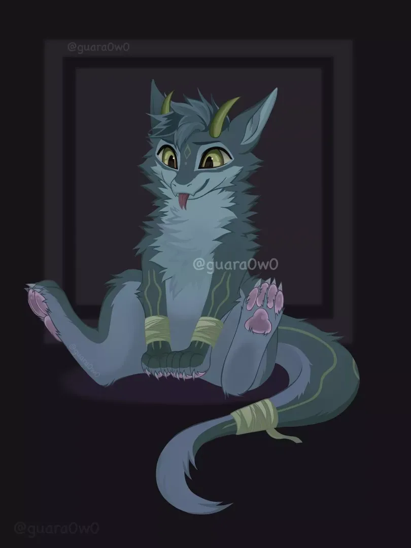 Little Kobold adopt (art by me) :3
