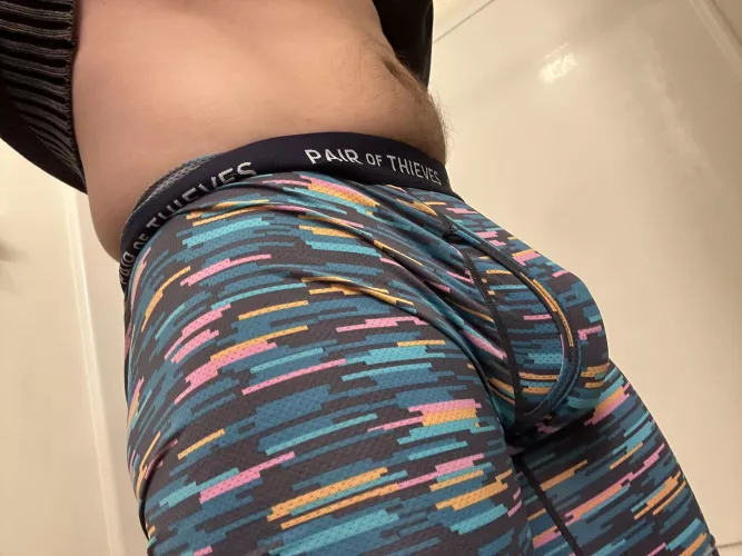 Little morning bulge! 