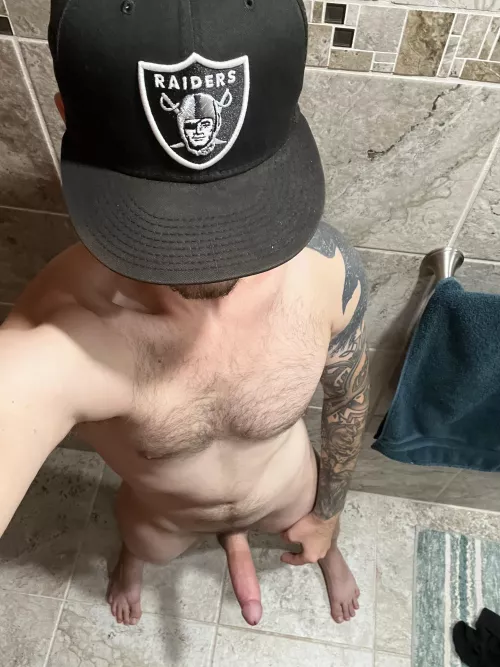 Little pre game fun. Let’s go Raiders!