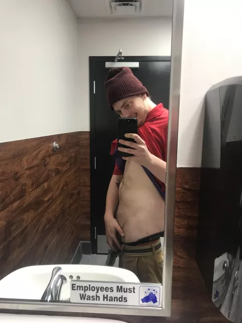 Little tease at work the other day