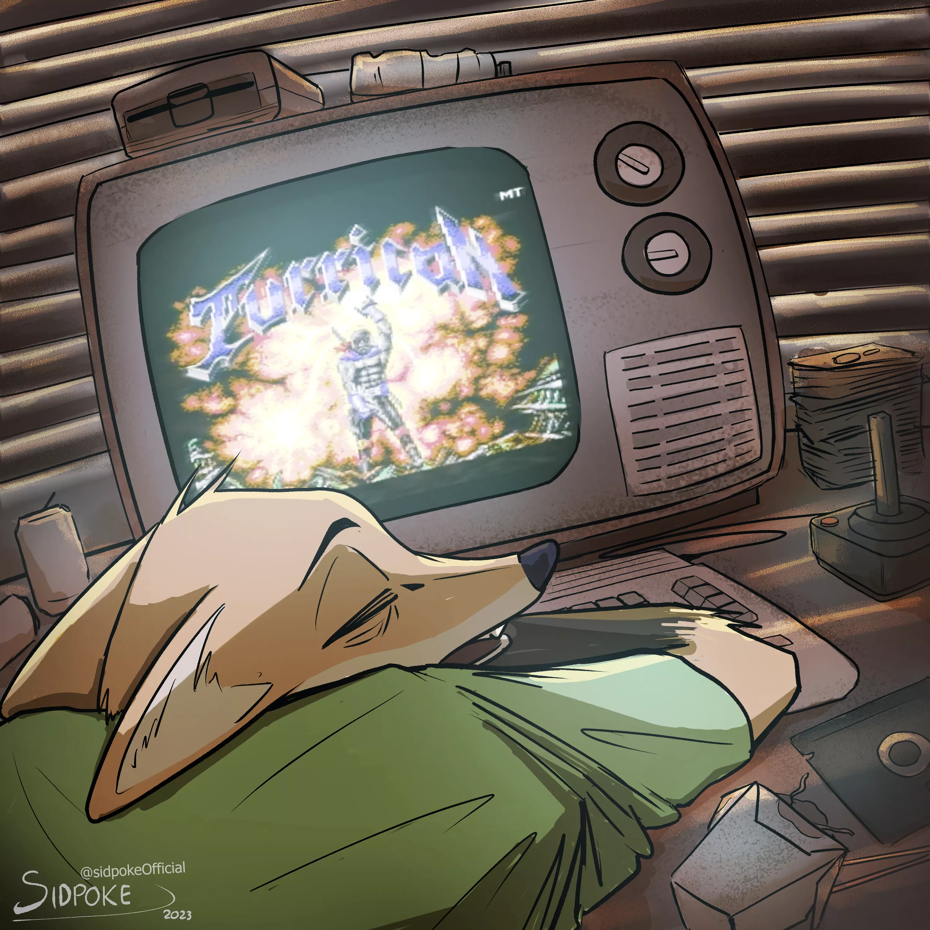 Loading time was so long he fell asleep..!! [@sidpokeOfficial]