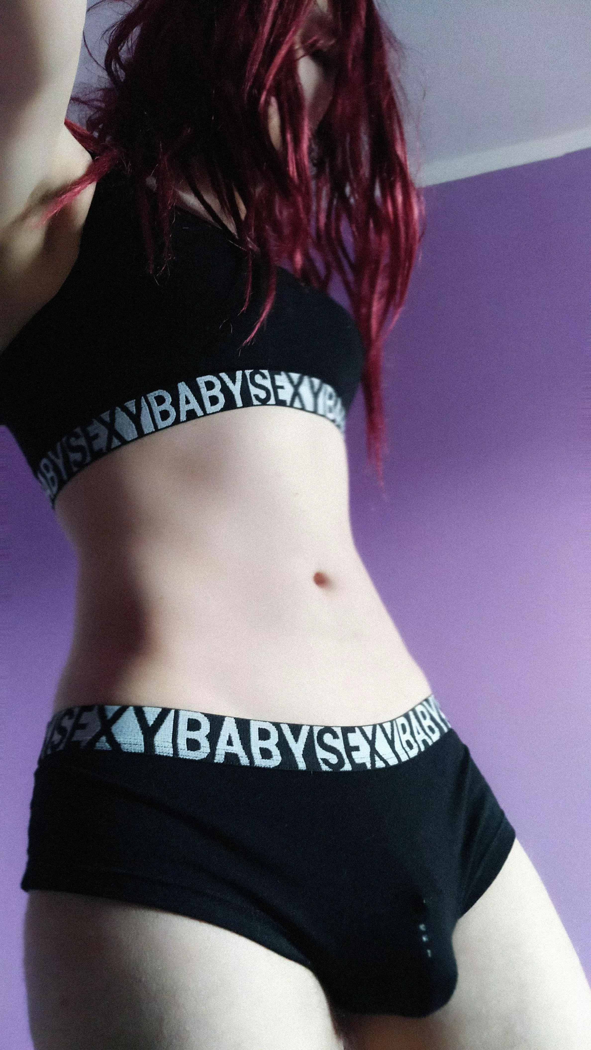 Locked and plugged for 941 day. What a cringe sports set xD Also the cage is visible through.