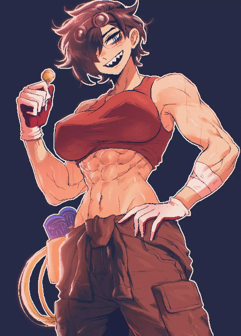 Lollipop abs [SpoiledMuffin]