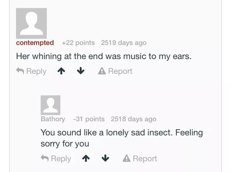 lonely sad insect