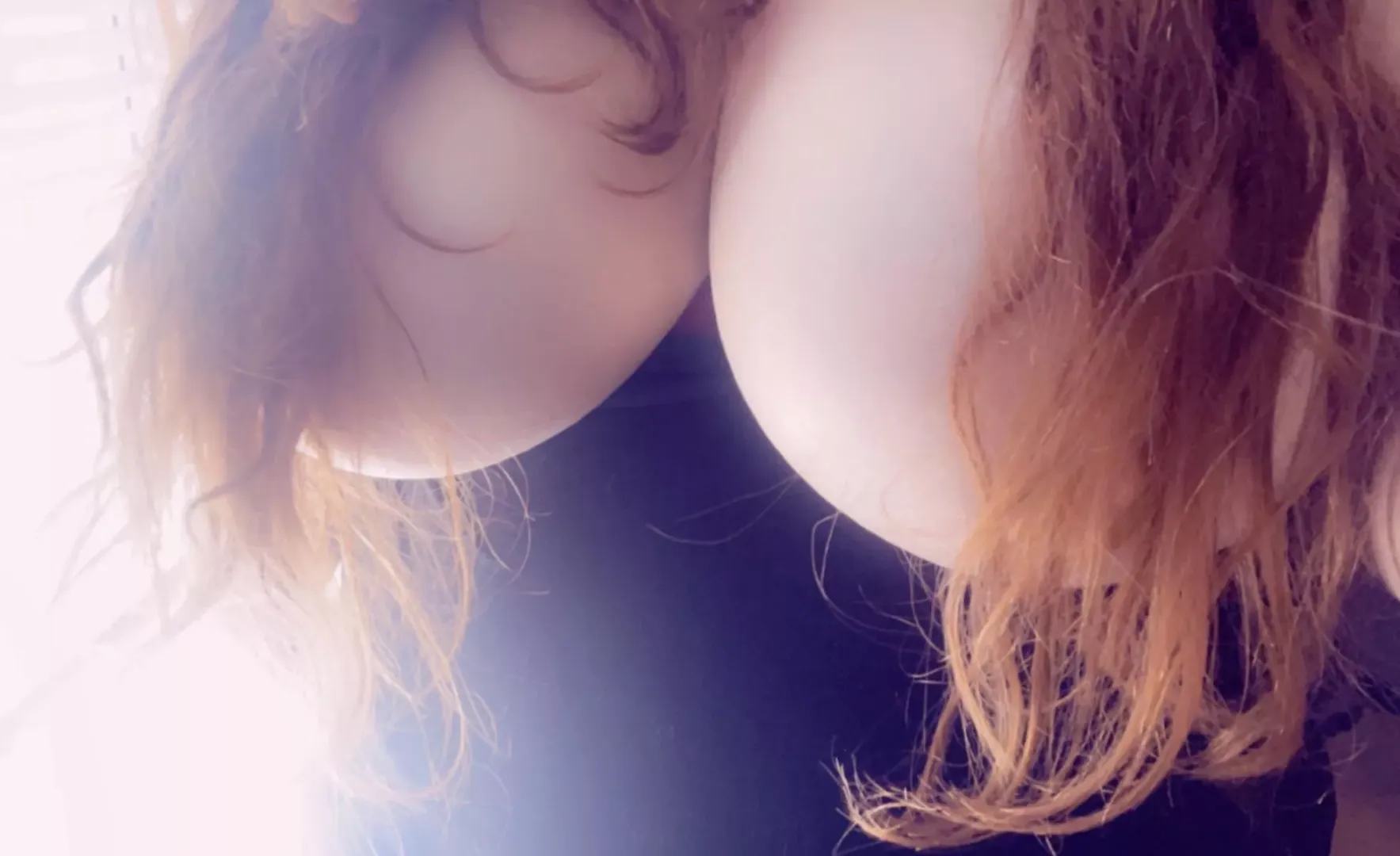Long red hair and huge naturals for my ginger lovers