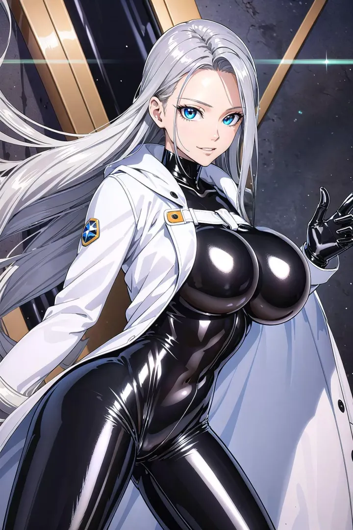 Long White Coat 