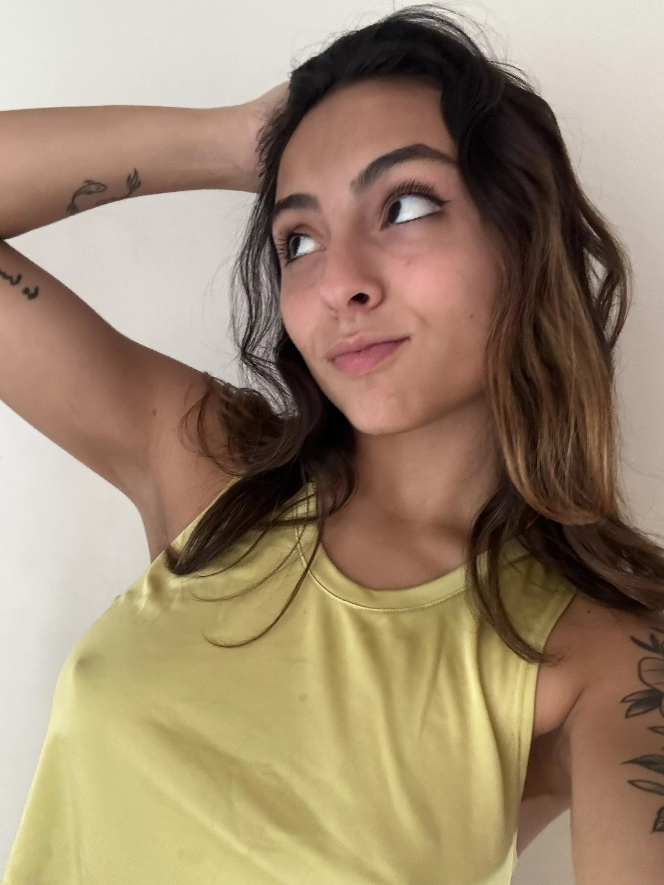 look up
