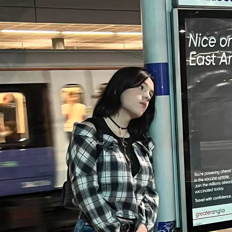 looking depressed as always 😋