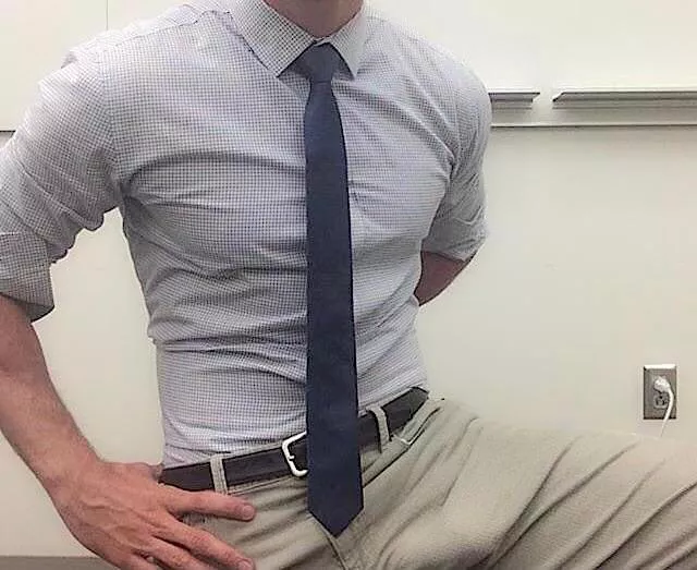 Looking for a couple of volunteers to distract a 35 yr old College Professor in between lectures….