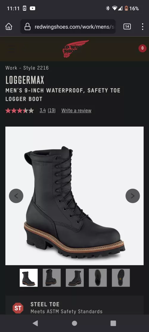 looking for a pair of logger boots like this sold in Canada