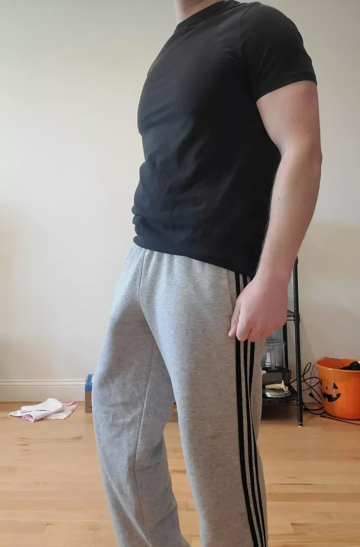 Looking huge after pump session