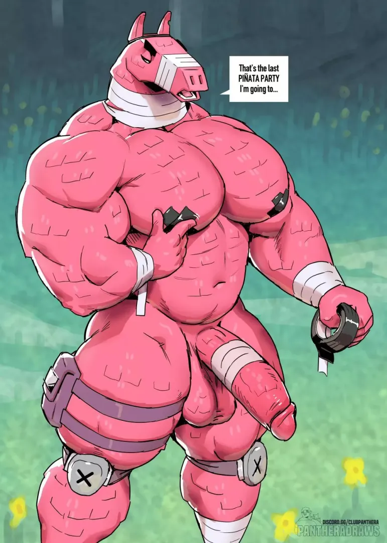 Looks Like He Must'Ve Been Hit A Lot (PantheraDraws)