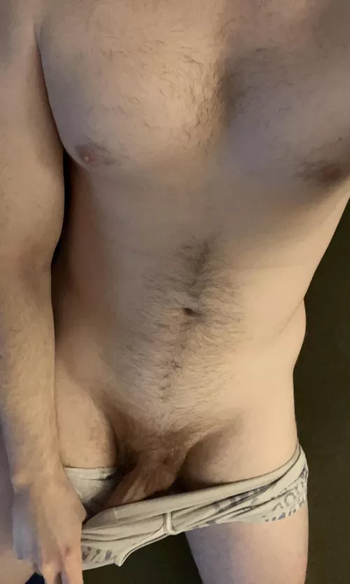 Looks like you’re about to earn the “big hairy cock” achievement bro 😈